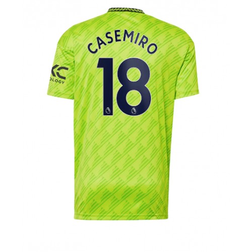 Manchester United Casemiro #18 Tredjedrakt 2022-23 Kortermet Manchester United Casemiro #18 Tredjedrakt 2022-23 Kortermet